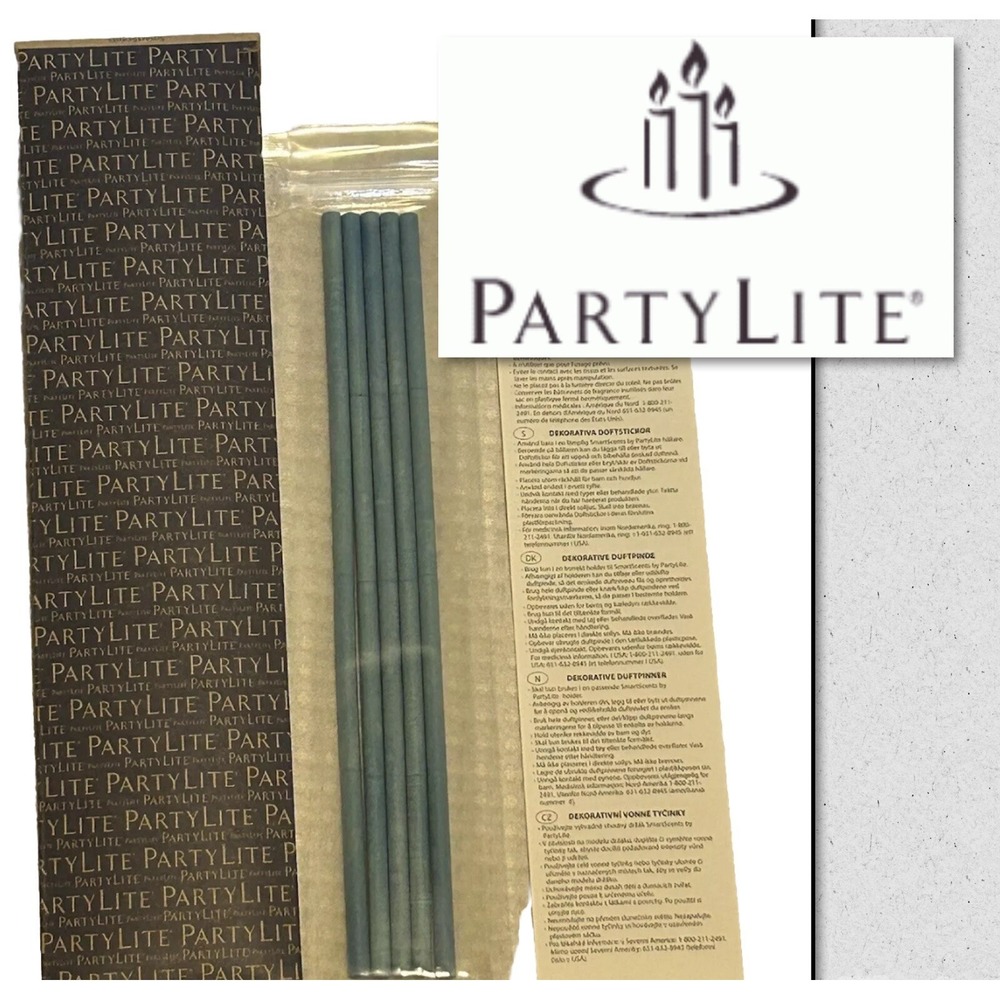Partylite SmartScents - NEW - Blue Agave - 5 Fragrance Sticks -- NIB